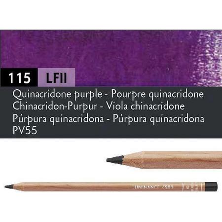 Caran Dache Kleurpotlood Luminance 6901 I Quinacridone Purple (115)